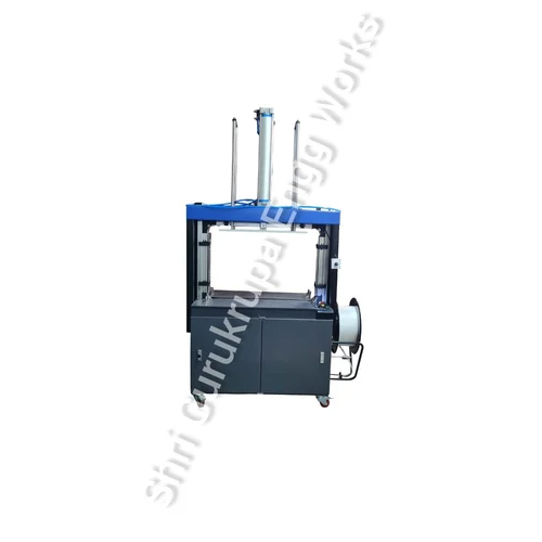 Tarpaulin Automatic Balling Press With Strapping Machine