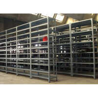 Aluminum Storage Rack - Color: Grey