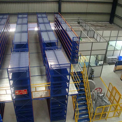 Blue Aluminium Multi Tier Storage Racks