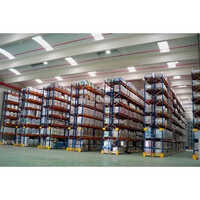 Industrial High-stack Pallet Storage - Color: Blue