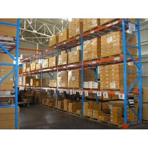 Highrise Palletized Racks - Color: Blue