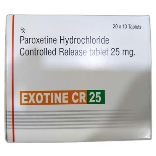 Paroxetinehydrochloride 25 Mg Tablet General Medicines