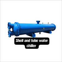 Shell And Tube Water Chiller - Color: Blue