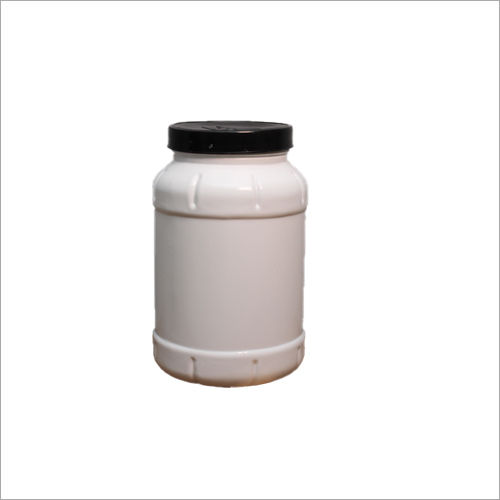 White Plastic Container Jar Hardness: Soft