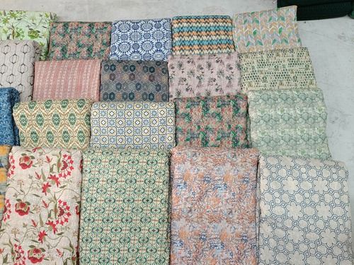 MASLIN BASE CHIKAN WORK FABRIC