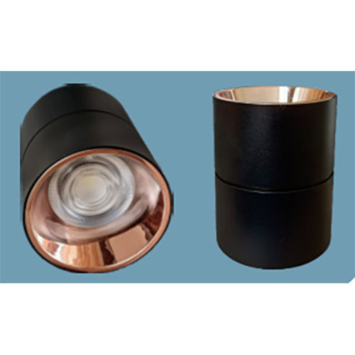 Black Cob Surface Cylinder Downlight 7W