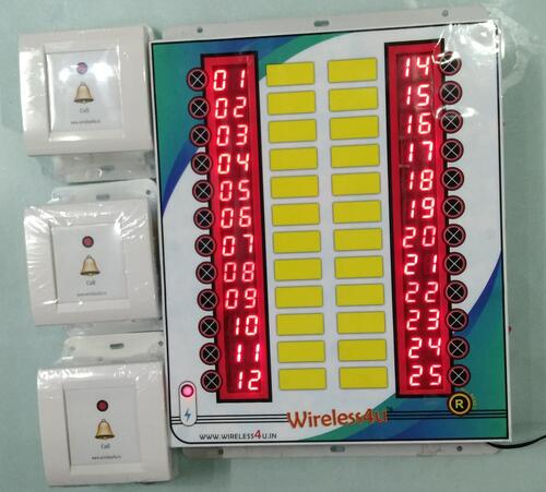 Multi User Call Bell System - Frequency Range (Hz): 144 - 174 Megahertz (Mhz)