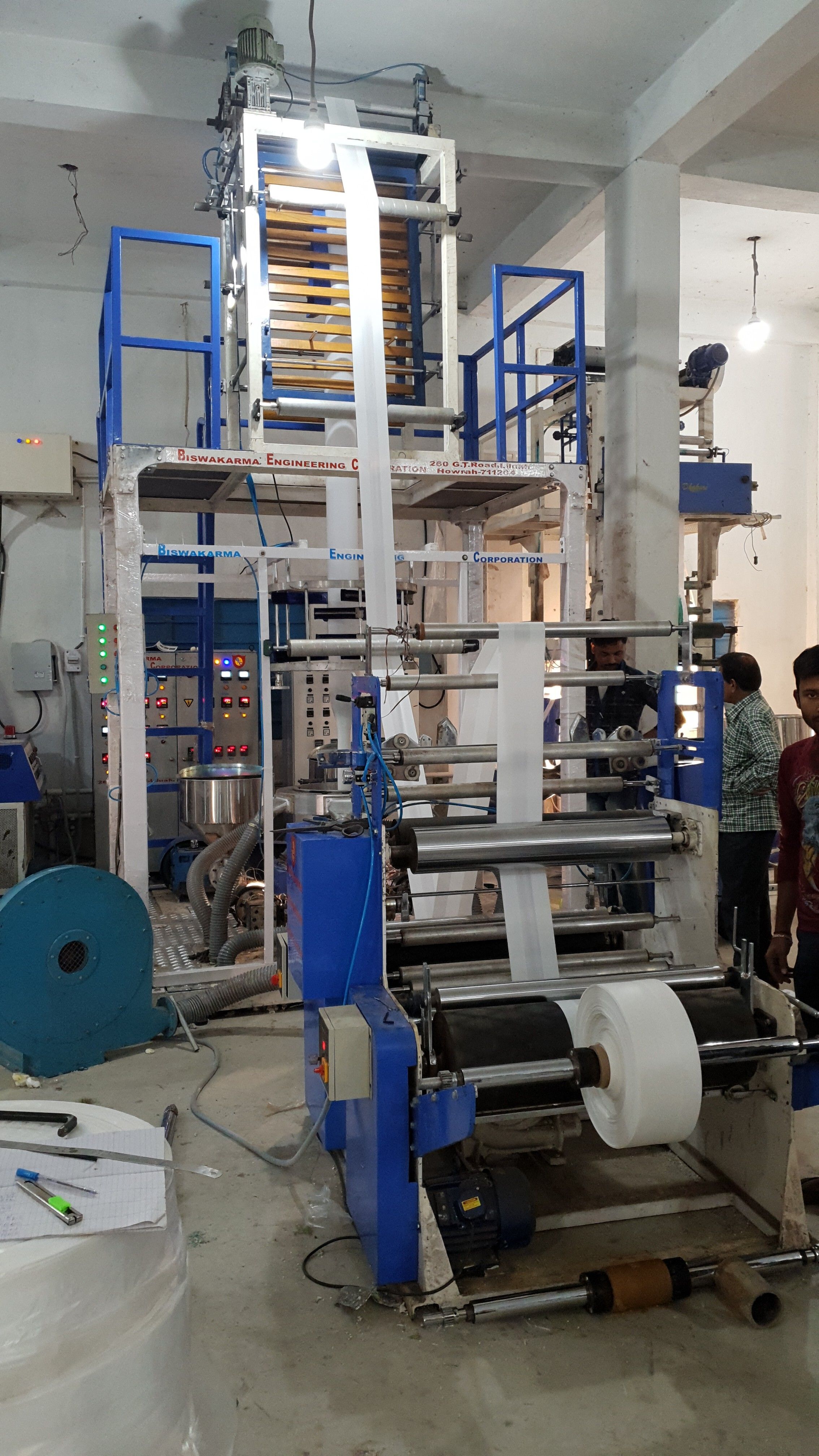 BIODEGRADABLE EXTRUDER MACHINE