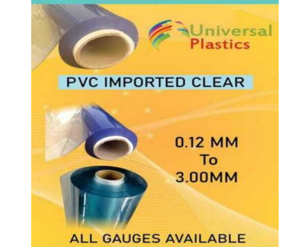 Clear Flexible Pvc Films - Color: Transparent