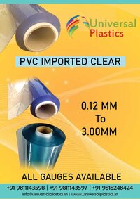 Clear Flexible PVC Films