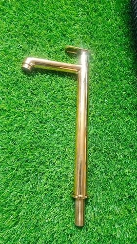 pillar cock 12 inch  gold