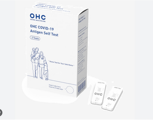 OHC COVID-19 Antigen Self Test kit