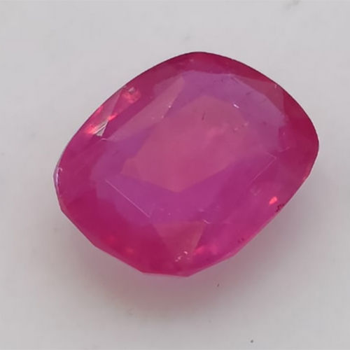 Oval Cut Natural Ruby And Chuni Gemstones Mozambique