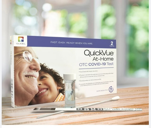 QuickVue At-Home OTC COVID-19 Test kit