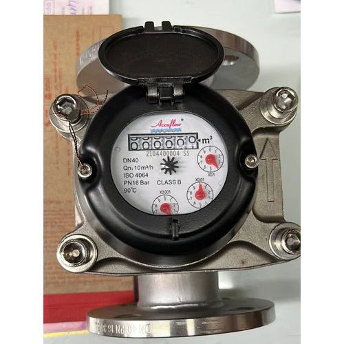 SS Water Meter Flanged End