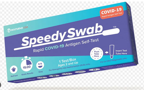 Speedy Swab Rapid COVID-19 Antigen Self-Test