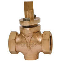 Screwed G M Gland Cock Valve For Industrial - Gunmetal, 1/2 To 2 Inches, Metal To Metal Sealing, Brass Disc & Pin, Manual Control, Medium Pressure, Corrosion Resistant