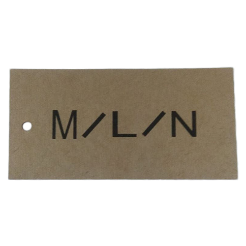 Craft Paper Hang Tag For Garments - Color: Customised