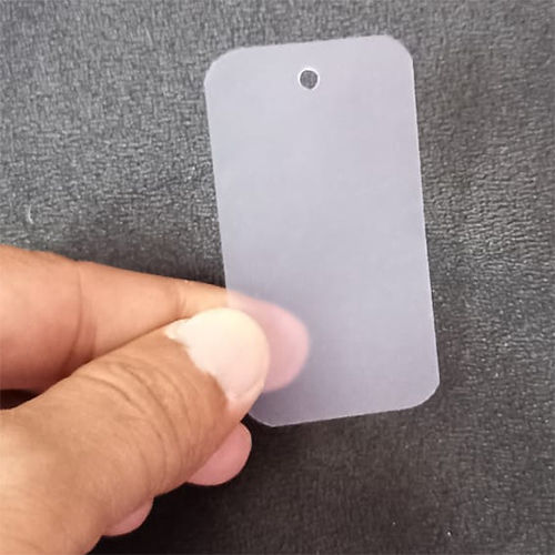 Customised Pvc Transparent Tag