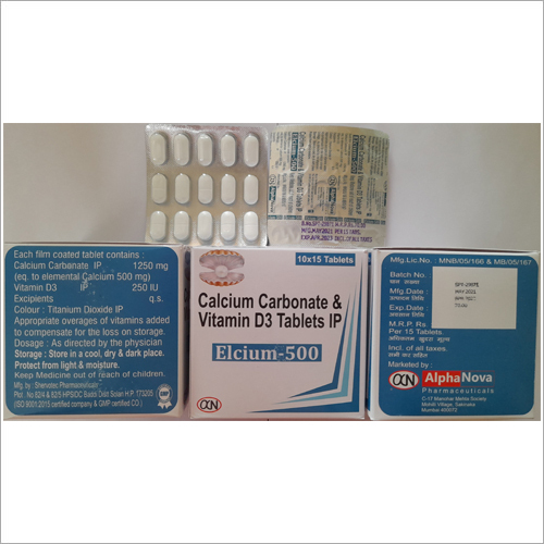 Elcium 500 Tablet General Medicines