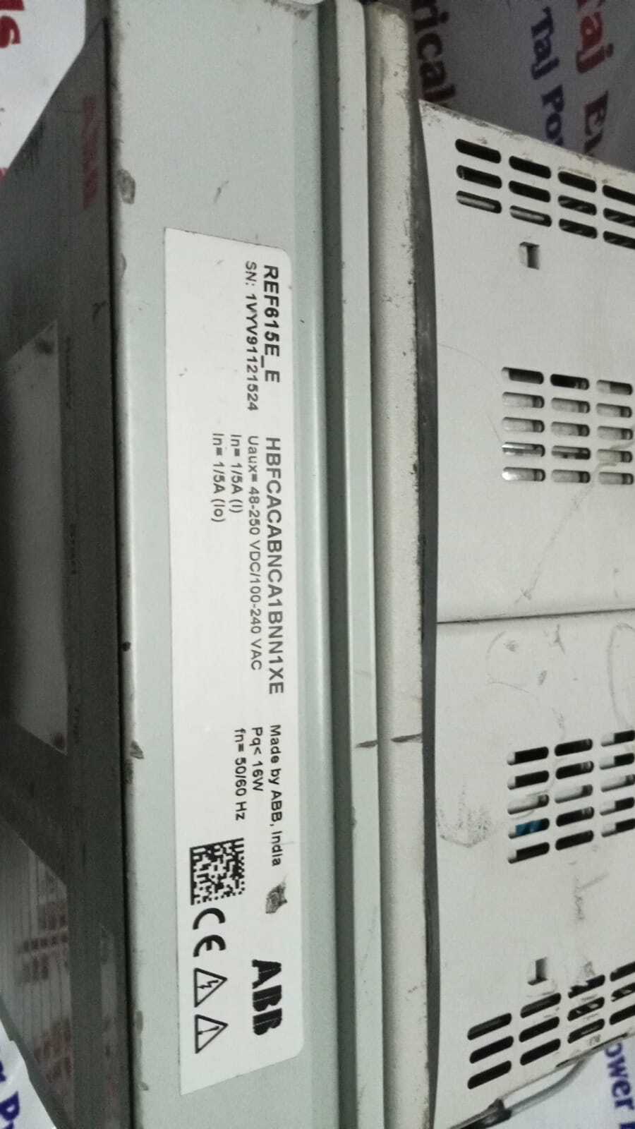 ABB REF615E E HBFCACABNCA1BNN1XE RELAY