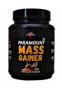 Active Nutritions Paramount Mass Gainer (chocolate And Banana Strawberry Flavour) 1kg/2kg Dosage Form: Powder