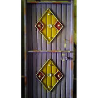 Entrance Steel Gate Readymade - Stainless Steel, Hand Made With Forging Process, Galvanized Finish | Modern Design, Rodent Proof, Easy Installation
