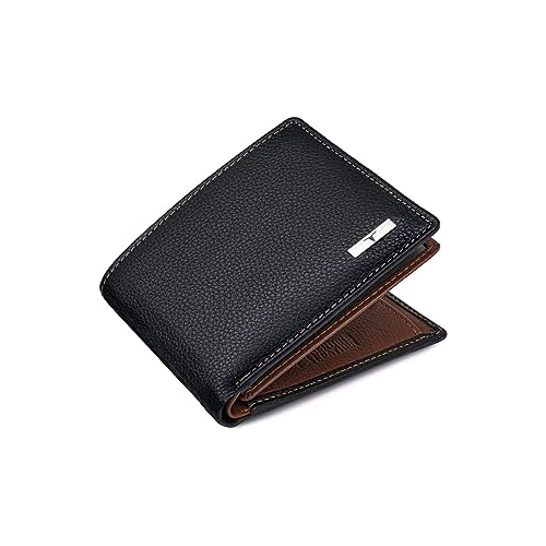 Mens Black Leather Wallet