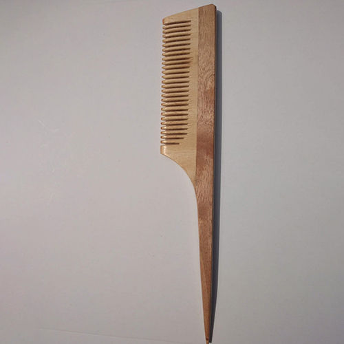 22 CM Wooden Tail Hair Comb