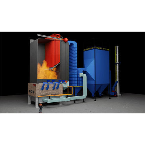 Solid Fuel Bi-Drum Boiler