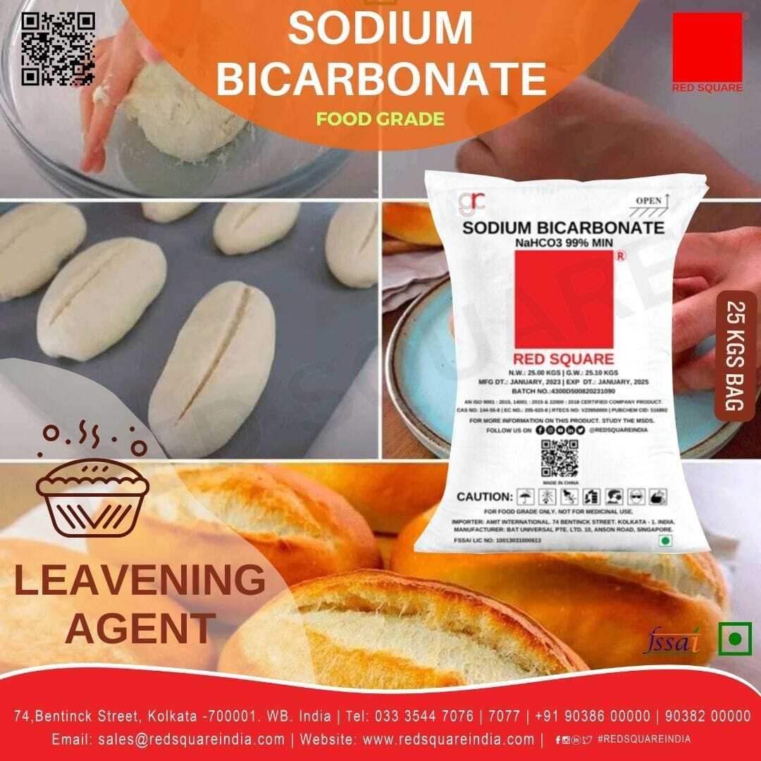 Sodium Bicarbonate - Food Grade - RED SQUARE