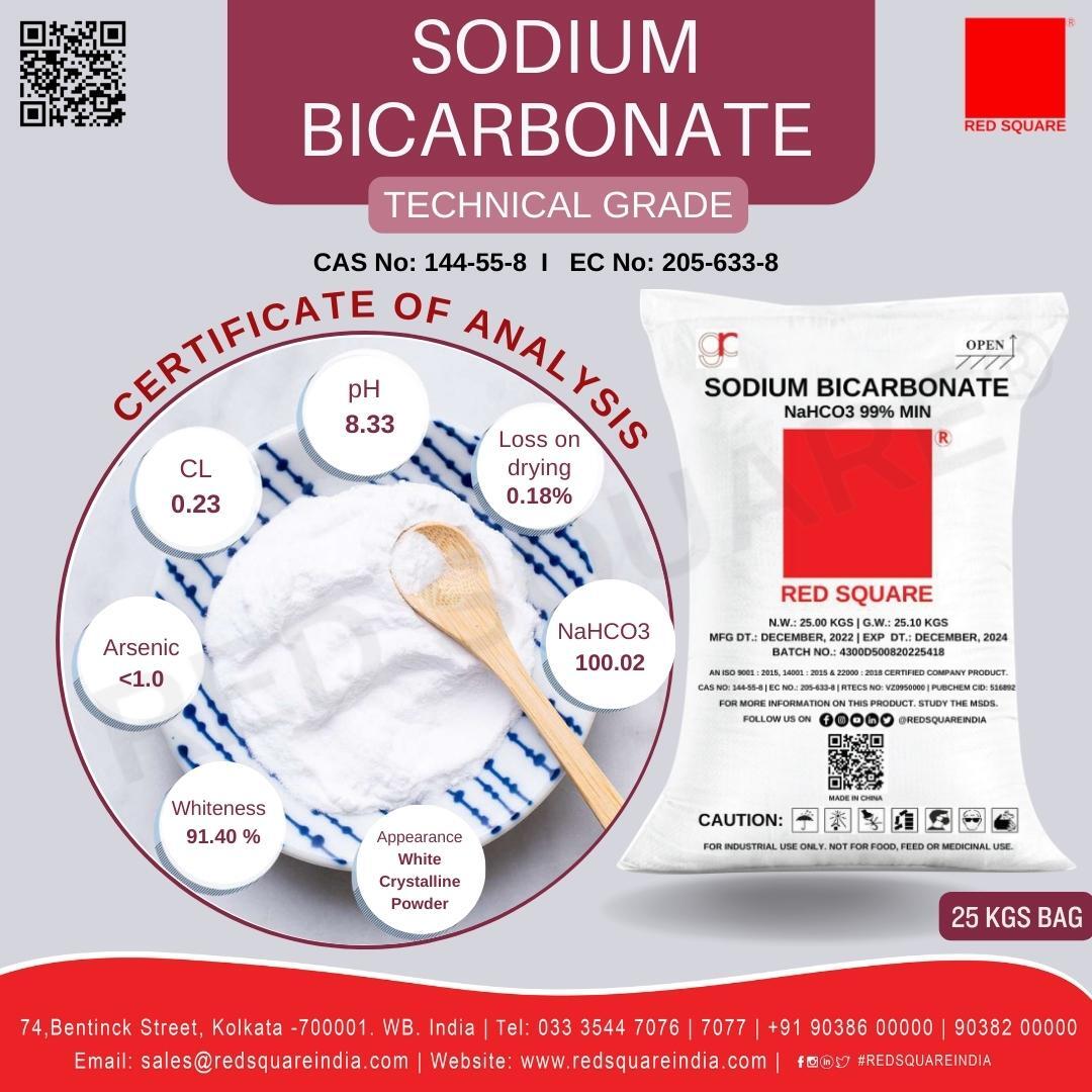 Sodium Bicarbonate - Technical Grade - RED SQUARE