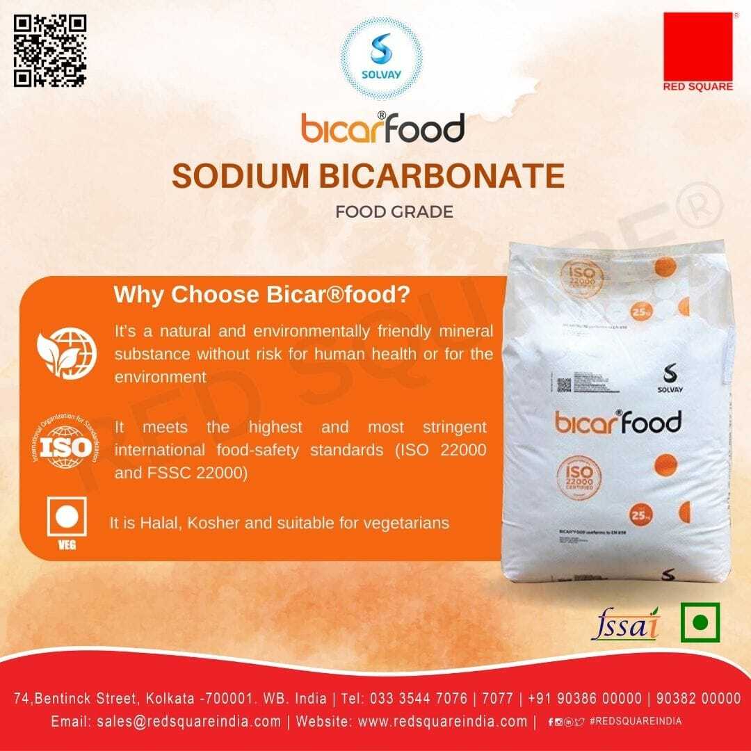 Sodium Bicarbonate - Food Grade - Solvay