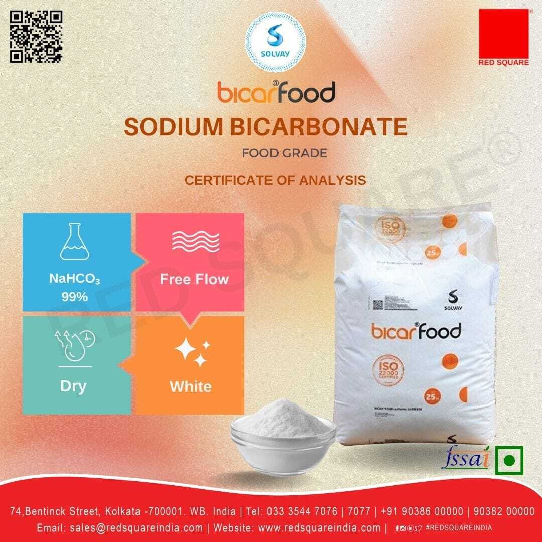 Sodium Bicarbonate - Food Grade - Solvay