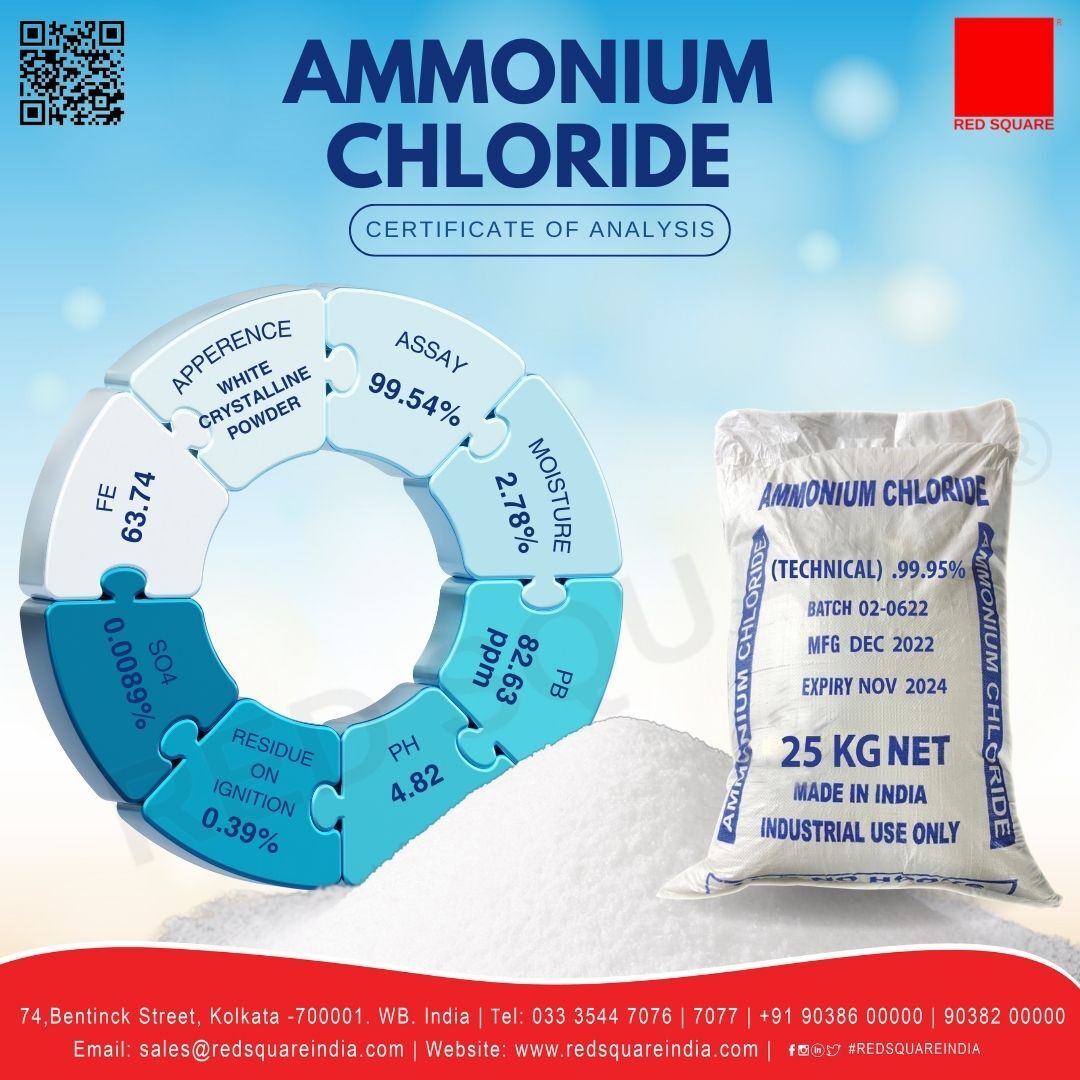 Ammonium Chloride Technical Grade - Indian