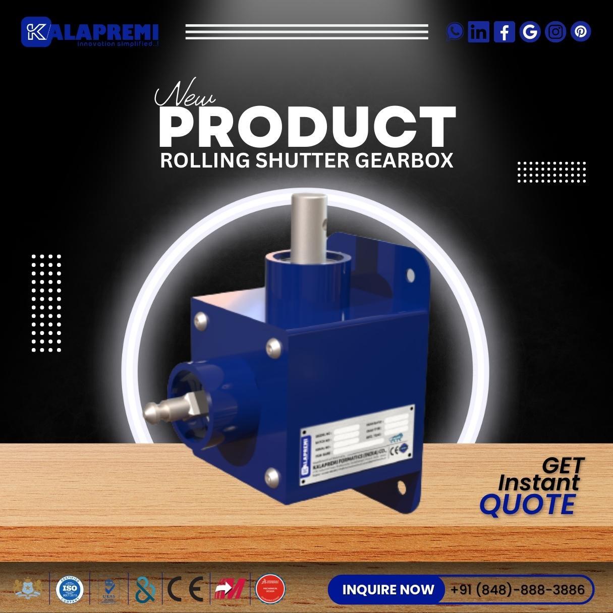 Mild Steel Rolling Shutter Gear Box