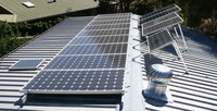 ON GRID TIN SHED ROOF TOP SOLAR POWER PLANT