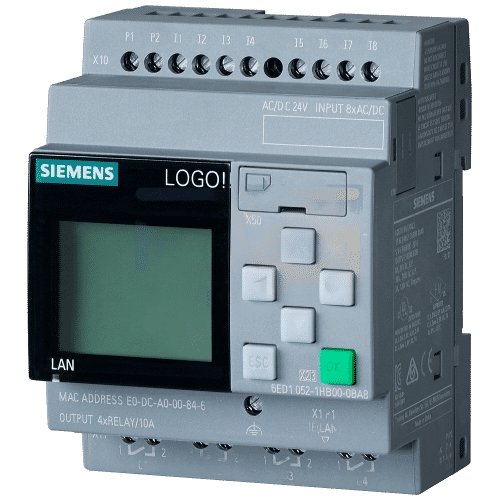 SIEMENS LOGO  6ED10521HB080BA1  24RCE  8DI 4DO 400 Blocks