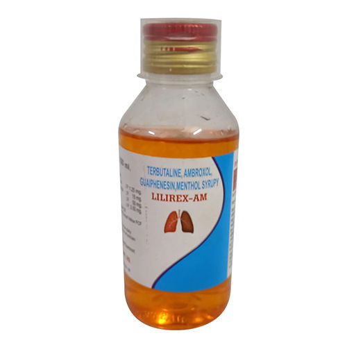 Liquid Terbutaline Ambroxol Guaiphenesin Menthol Syrup