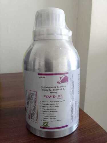 Multivitamin Liquid Supplement For Cattle Poultry And Livestock Animals (Wave-Hs) 250 Ml