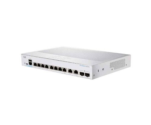 Cisco 12.56W 8 Port PoE 2x1G Smart Network Switch