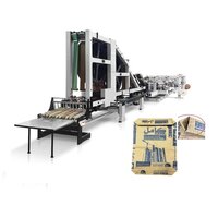 Kraft Paper Cement Bag Making Machine Sack Bag Machine with Big S Compaction Outputting