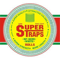 Super Straps D.white Strapping Rolls