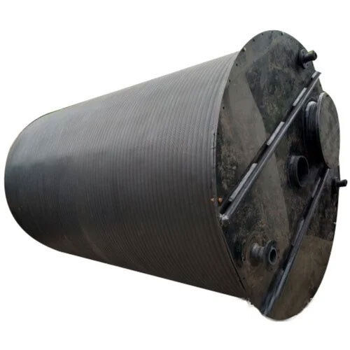 Black 10000 Ltr Hdpe Storage Tank