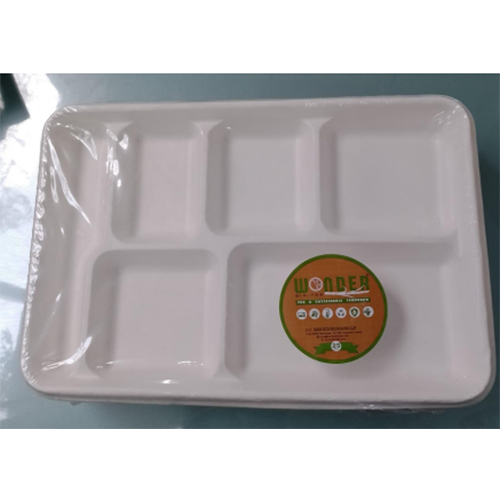 MEAL TRAY 6CP 50PCS IN SHRINK