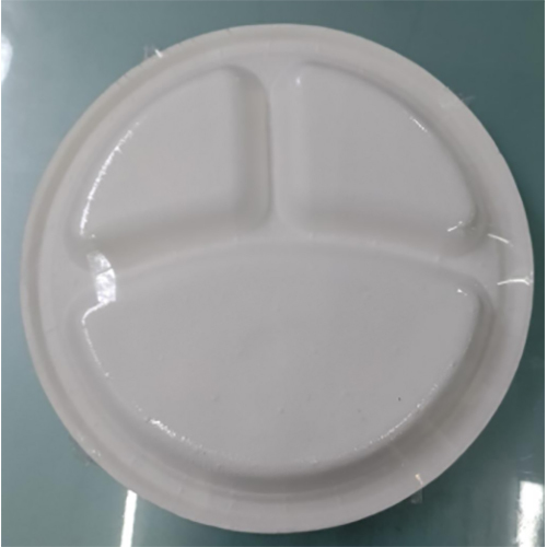 9 3CP ROUND PLASTIC PLATE 50PCS IN SHRINK