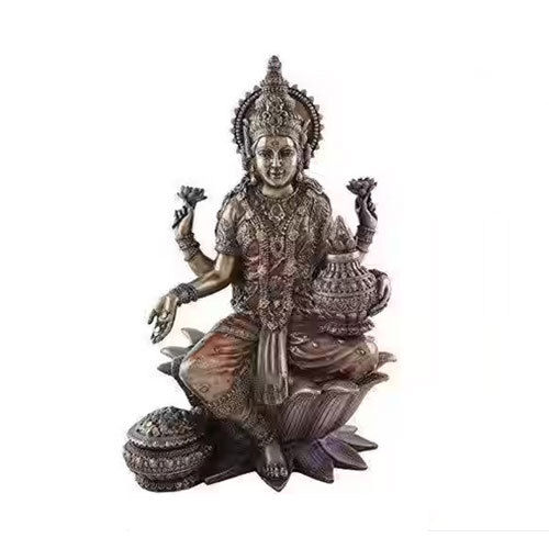 Maa Lakshmi Idol Hindu Goddess Of Wealth And Fortune Statue