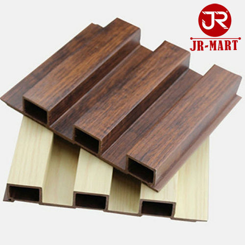 Brown Wpc Louvers - Product Type: External Wall Materials