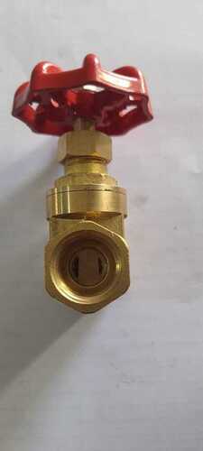 Golden Brass Gate Valve