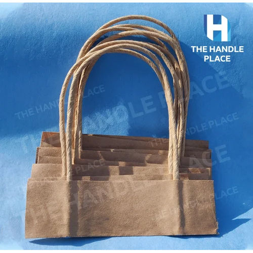 Brown Paper carry bag Handles